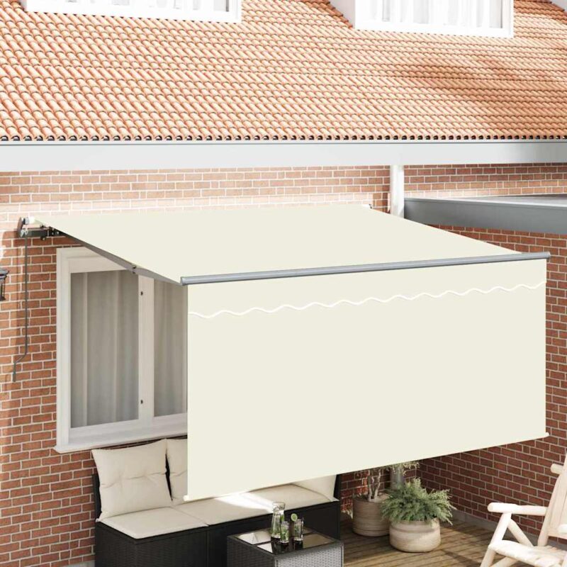 vidaXL Σκηνίτσα Αναδιπλούμενη Κρεμ 300 x 200 cm