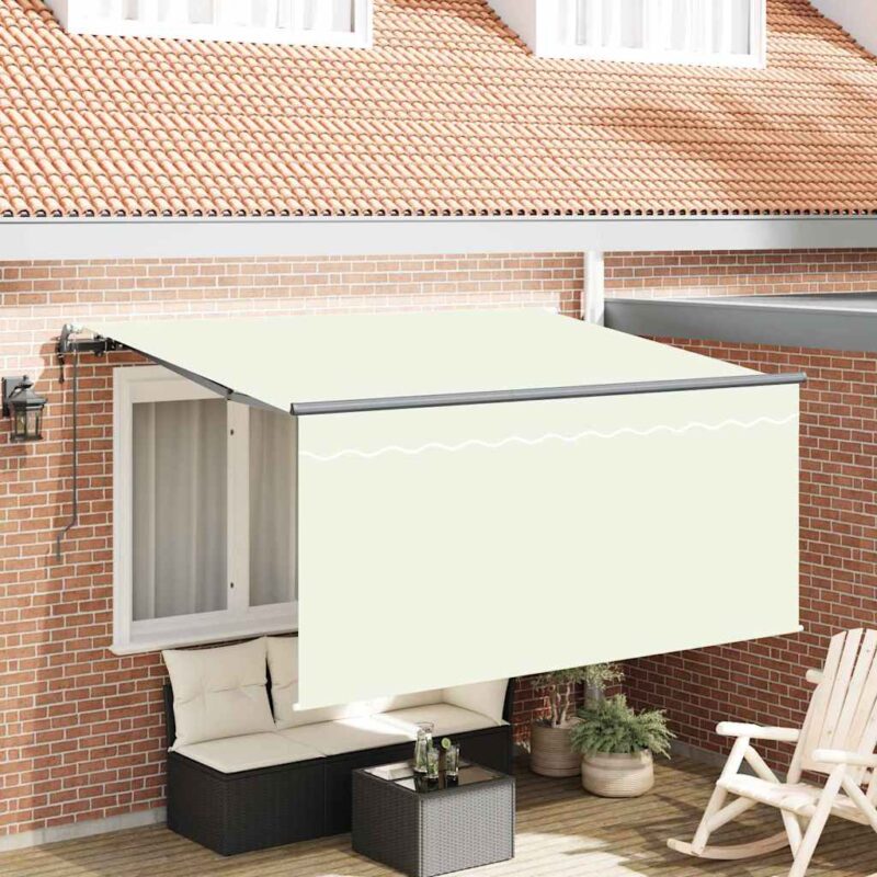 vidaXL Σκηνίτσα Αναδιπλούμενη Κρεμ 300 x 200 cm ύφασμα