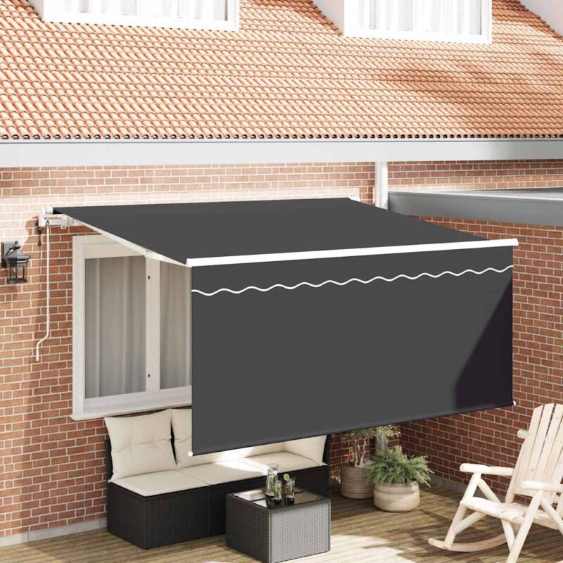 vidaXL Σκηνίτσα Αναδιπλούμενη Ανθρακί 300 x 200 cm