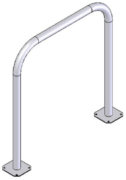 Μπάρα Πάρκινγκ Ποδηλάτων Μικρή FSU2L-5080-4218-GAL