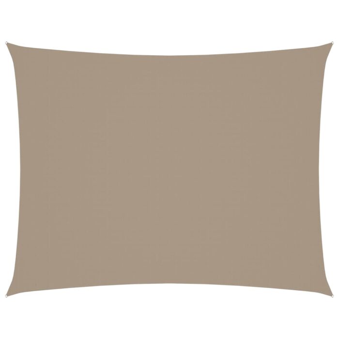 Πανί Σκίασης Ορθογώνιο Taupe 2 x 3 μ. από Ύφασμα Oxford - Image 2