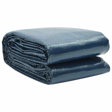 vidaXL Κάλυμμα Πισίνας Ηλιακό Μαύρο/Μπλε 1200x600 εκ. Πολυαιθυλένιο