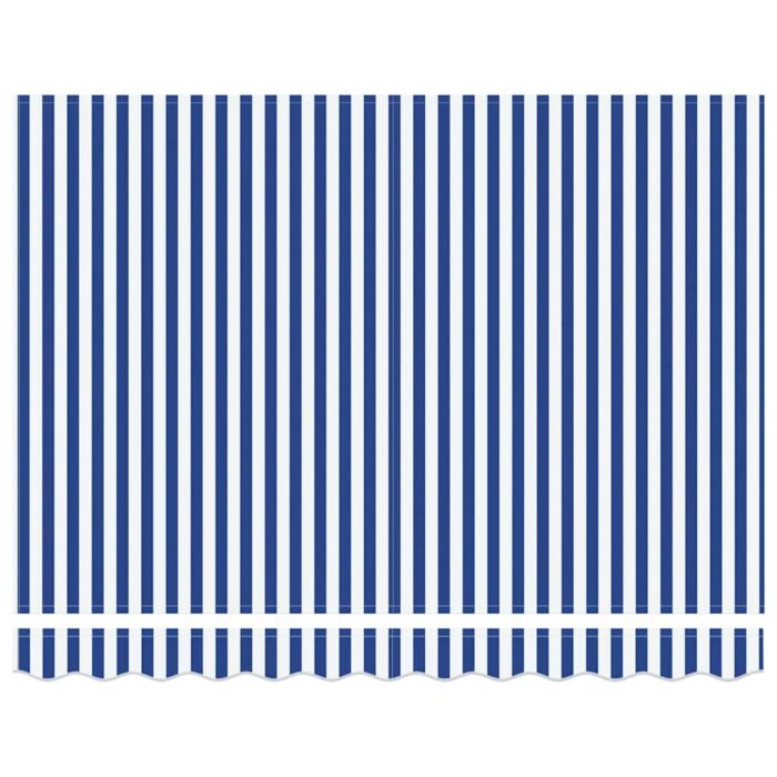 Σκηνίτσα Αναδιπλούμενη Μπλε και άσπρο 250 x 200 cm - Image 6