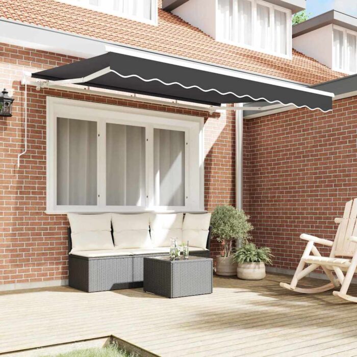 Σκηνίτσα Αναδιπλούμενη Ανθρακί 250 x 200 cm ύφασμα - Image 3