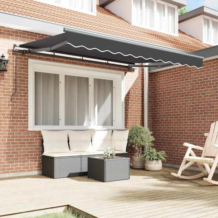 Σκηνίτσα Αναδιπλούμενη Ανθρακί 250 x 200 cm ύφασμα - Image 3