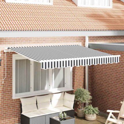 vidaXL Σκηνίτσα Αναδιπλούμενη Ανθρακί 250 x 200 cm ύφασμα