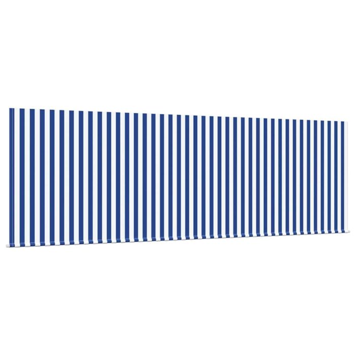 Σκηνίτσα Αναδιπλούμενη Ριγέ Μπλε 350 x 200 cm ύφασμα - Image 5