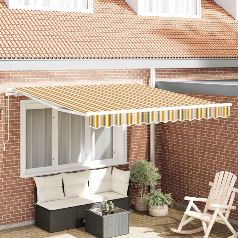 vidaXL Αντιανεμικό Πολύχρωμο 300 x 250 x 165 εκ. Πολυεστέρας