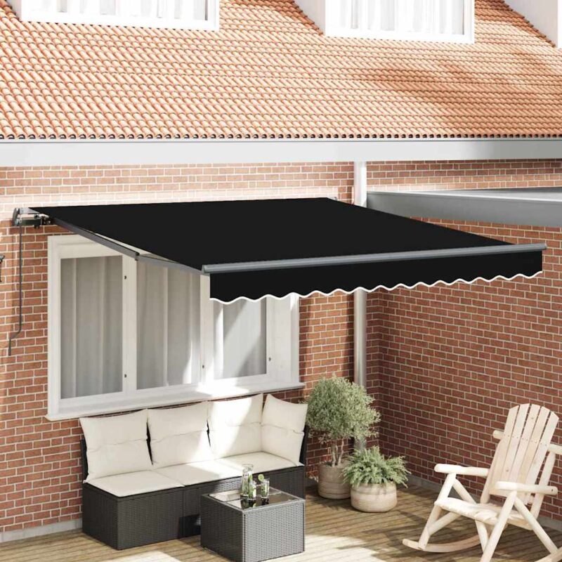 vidaXL Σκηνίτσα Αναδιπλούμενη Μαύρο 300 x 250 εκ