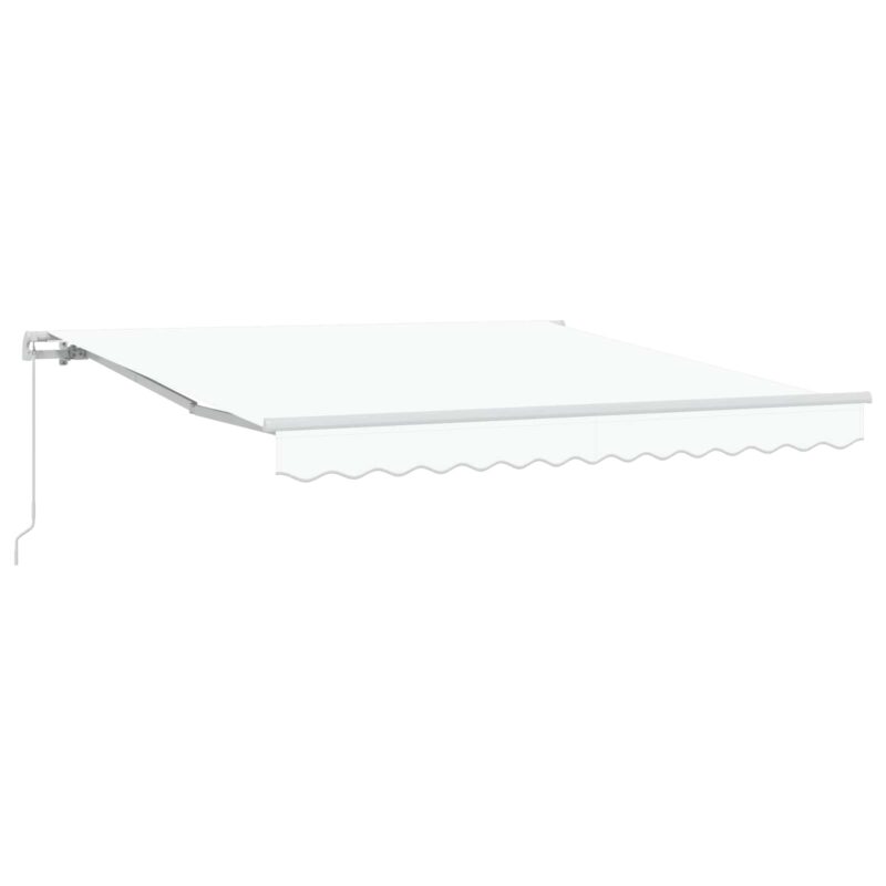 vidaXL Αντιανεμικό Λευκό 300 x 250 x 165 εκ. Πολυεστέρας