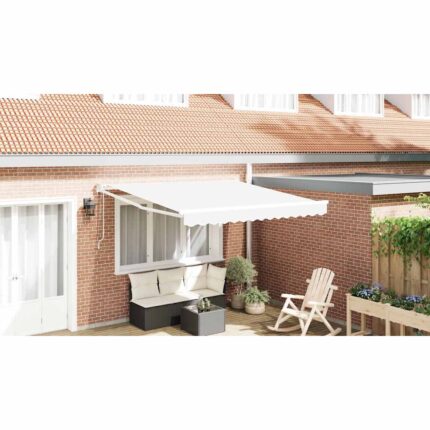 vidaXL Αντιανεμικό Λευκό 300 x 250 x 165 εκ. Πολυεστέρας