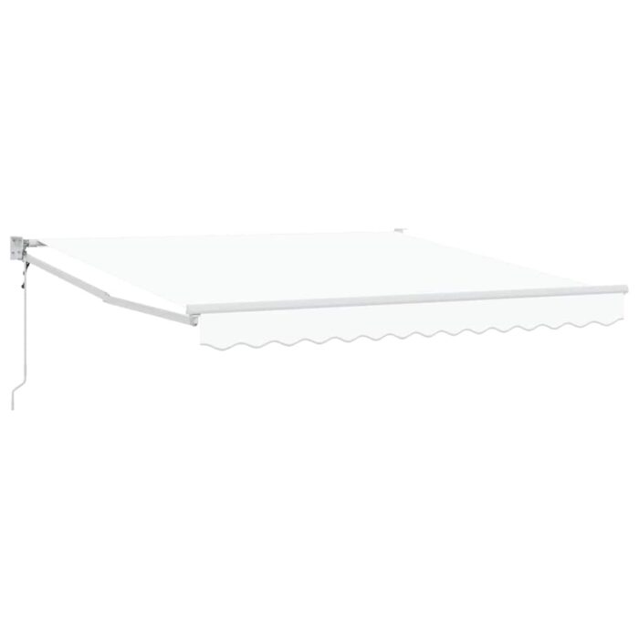 Αντιανεμικό Λευκό 300 x 250 x 165 εκ. Πολυεστέρας - Image 2
