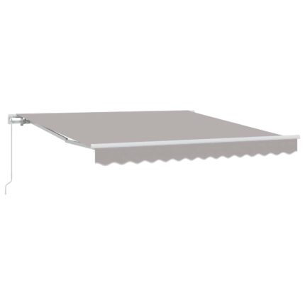 vidaXL Αντιανεμικό Ανοιχτό γκρι 300 x 250 x 165 εκ. Πολυεστέρας