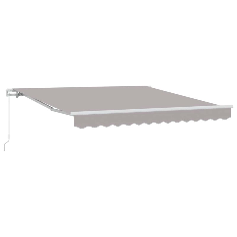 vidaXL Αντιανεμικό Ανοιχτό γκρι 300 x 250 x 165 εκ. Πολυεστέρας
