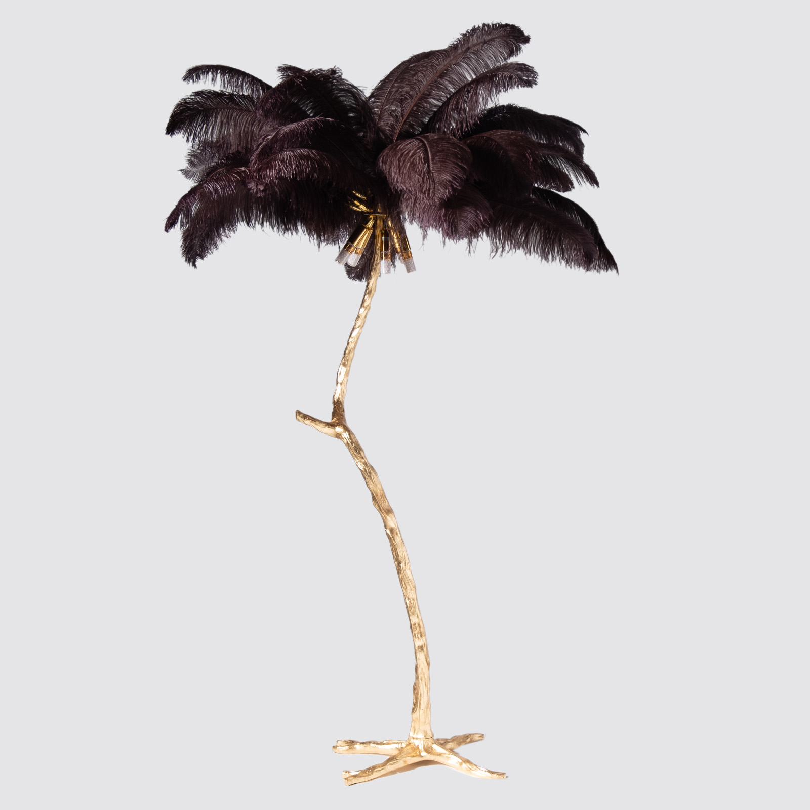 Supergreens Φωτιστικό Επιδαπέδιο ''Ostrich'' Μαύρο/Χρυσό 170 εκ. Supergreens Φωτιστικό Επιδαπέδιο ''Ostrich'' Μαύρο/Χρυσό 170 εκ.
