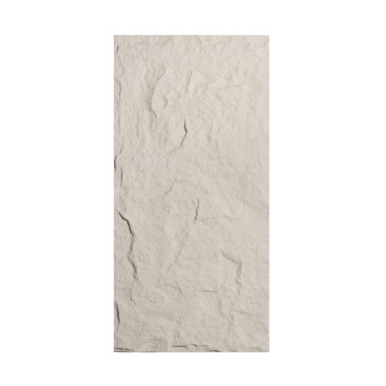 Supergreens Τεχνητός Τοίχος PU Stone "Obsidian" Λευκός 120x60x3 εκ.