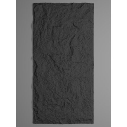 Supergreens Τεχνητός Τοίχος PU Stone "Obsidian" Μαύρος 120x60x3 εκ.
