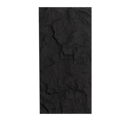 Supergreens Τεχνητός Τοίχος PU Rock "Vesuvius" Μαύρος 120x60x5