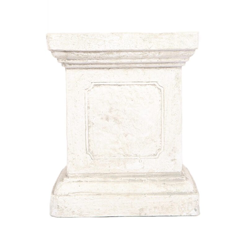 Supergreens Ανθοστήλη Τσιμεντένια Μπεζ 34x34x40 εκ.