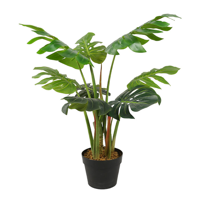 Supergreens Τεχνητό Φυτό Μονστέρα Deliciosa "Tropic" Πράσινο 80 εκ.
