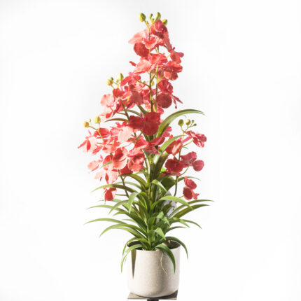 Supergreens Τεχνητό Φυτό Ορχιδέα "Oncidium Orchid" Ροζ 86 εκ.