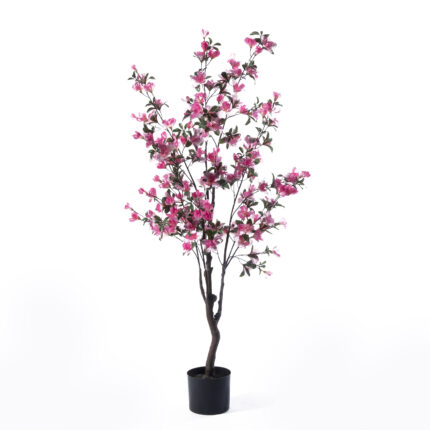 Supergreens Τεχνητό Δέντρο Αζαλέα "Rhododendron" Ροζ 50x50x130 εκ.