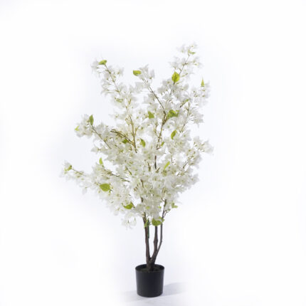 Supergreens Τεχνητό Δέντρο Βουκαμβίλια "Spectabilis" Λευκό 55x55x120 εκ.