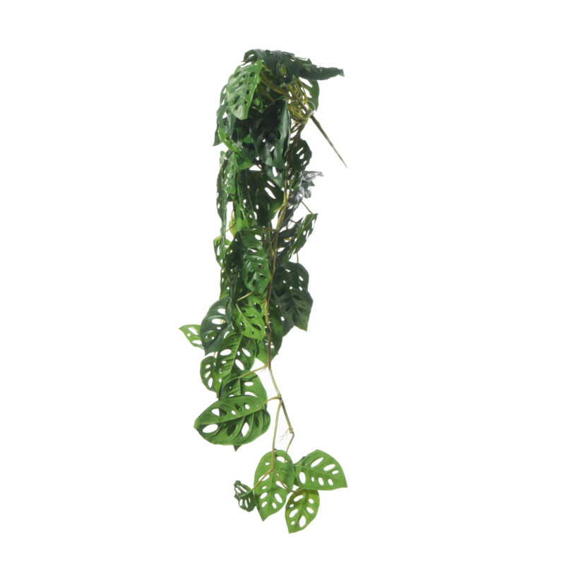 Supergreens Τεχνητή Κρεμαστή Μονστέρα "Adansonii" Πράσινη 85 εκ.