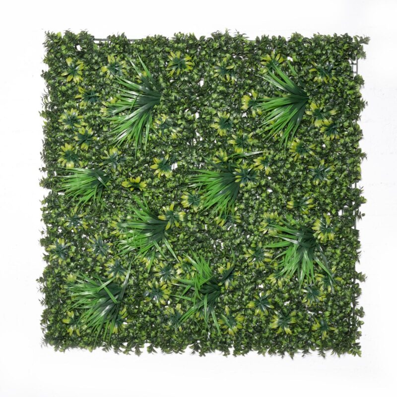 Supergreens Τεχνητή Φυλλωσιά Φίκος με Χορτάρι "HoppingGrass" 100x100 εκ.