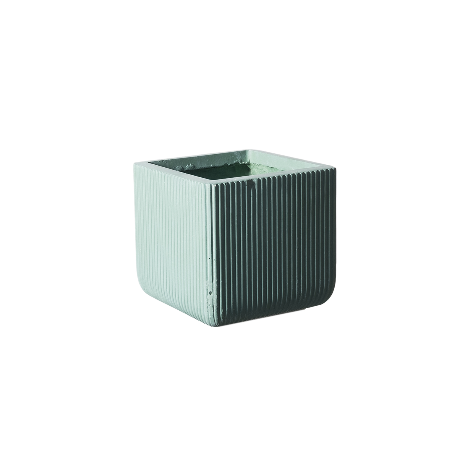 Supergreens Γλάστρα Πήλινη Τετράγωνη ''Stripe'' Μέντα M 31x31x28 εκ. Supergreens Γλάστρα Πήλινη Τετράγωνη ''Stripe'' Μέντα M 31x31x28 εκ.