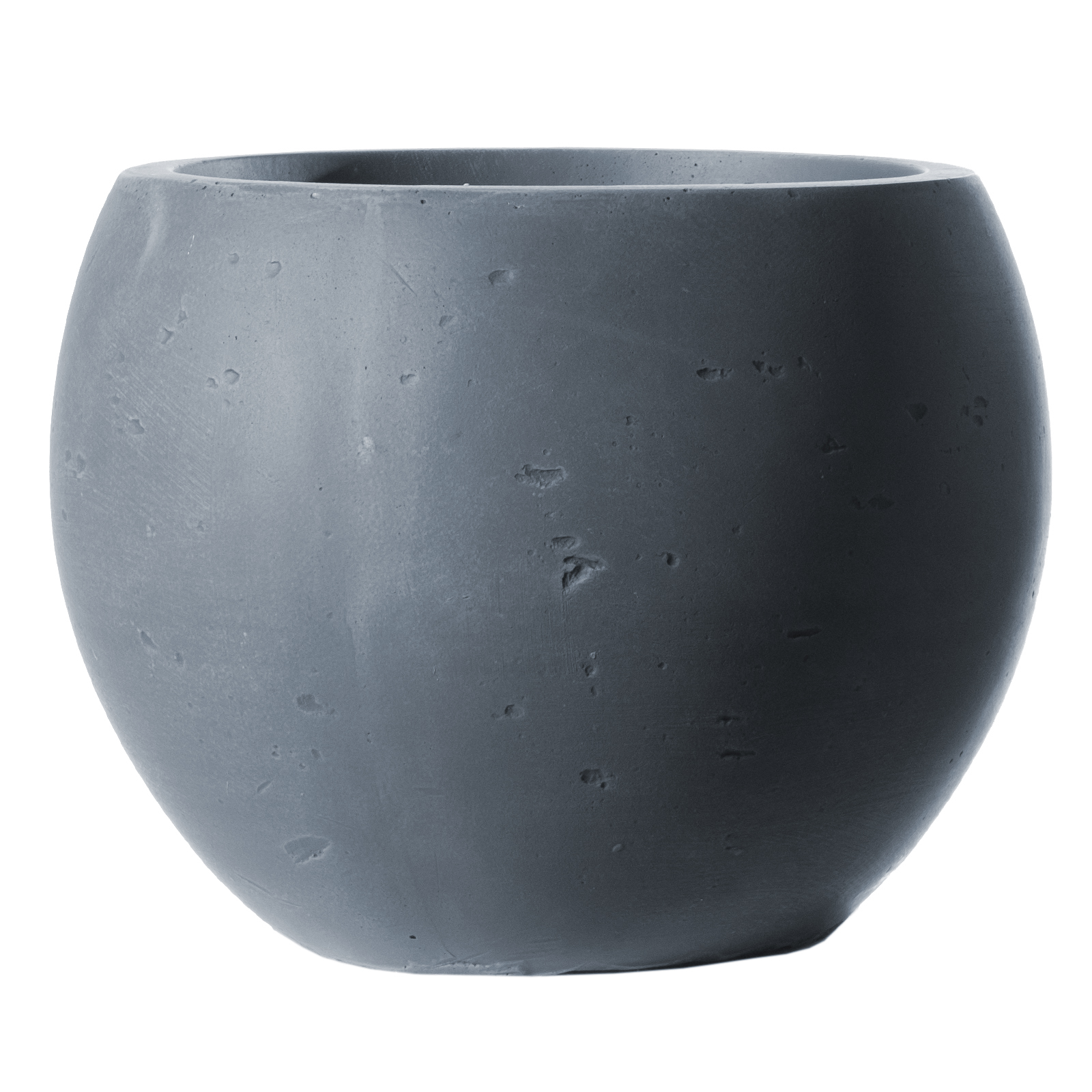 Supergreens Γλάστρα Πήλινη Στρογγυλή "Rocky" Γκρι 55x55x39 εκ. Supergreens Γλάστρα Πήλινη Στρογγυλή "Rocky" Γκρι 55x55x39 εκ.