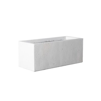 Supergreens Γλάστρα Πήλινη Ορθογώνια "Dusty" Μπεζ M 60x30x30 εκ.