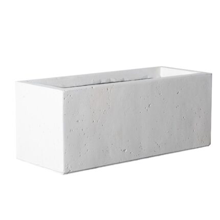 Supergreens Γλάστρα Πήλινη Ορθογώνια "Dusty" Μπεζ XL 100x47x47 εκ.