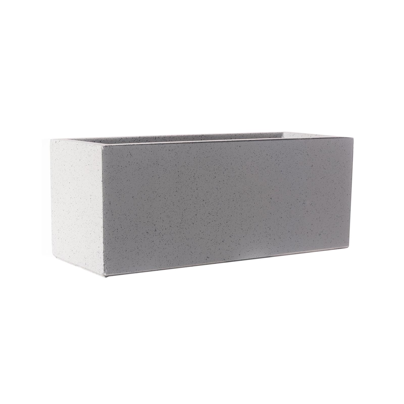Supergreens Γλάστρα Πήλινη Ορθογώνια "Stone" Γκρι L 80x37x37 εκ. Supergreens Γλάστρα Πήλινη Ορθογώνια "Stone" Γκρι L 80x37x37 εκ.