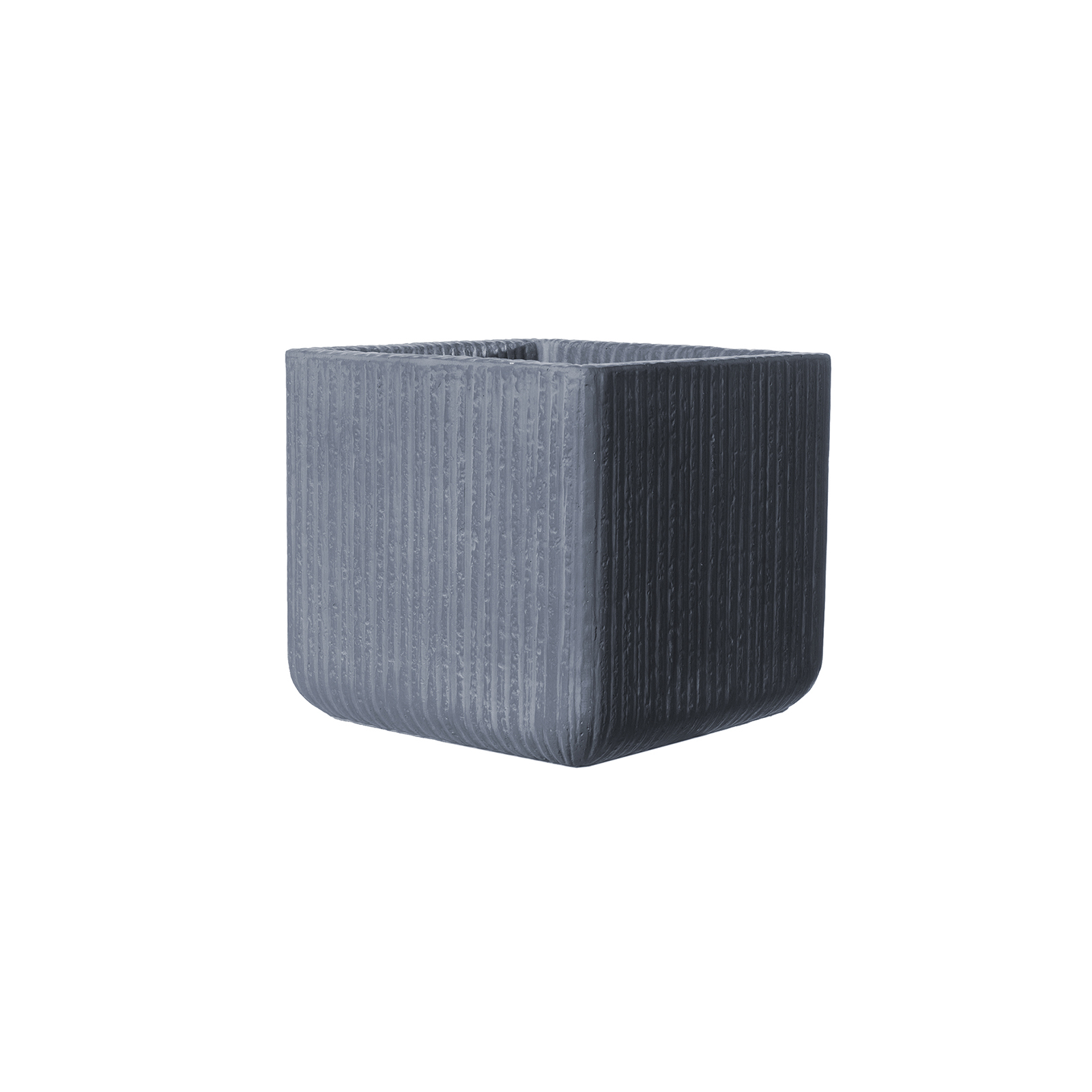 Supergreens Γλάστρα Πήλινη Τετράγωνη "Stripe" Γκρι Σκούρο S 23x23x22 εκ. Supergreens Γλάστρα Πήλινη Τετράγωνη "Stripe" Γκρι Σκούρο S 23x23x22 εκ.