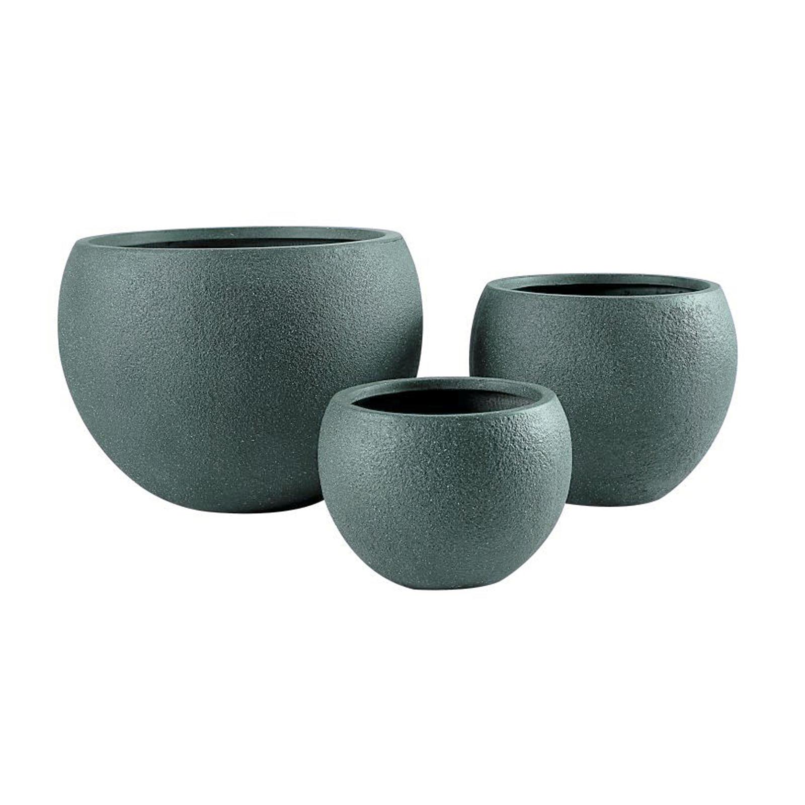 Supergreens Γλάστρα Πήλινη Στρογγυλή "Verde" Πράσινο Sandstone M 39.5x39.5x30.5 εκ. Supergreens Γλάστρα Πήλινη Στρογγυλή "Verde" Πράσινο Sandstone M 39.5x39.5x30.5 εκ.