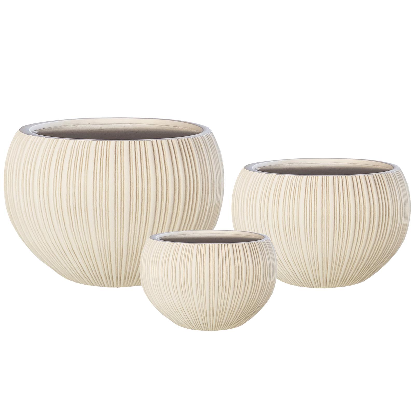 Supergreens Γλάστρα Πήλινη Στρογγυλή "Antica" Anti-Beige S 28x28x21.5 εκ. Supergreens Γλάστρα Πήλινη Στρογγυλή "Antica" Anti-Beige S 28x28x21.5 εκ.