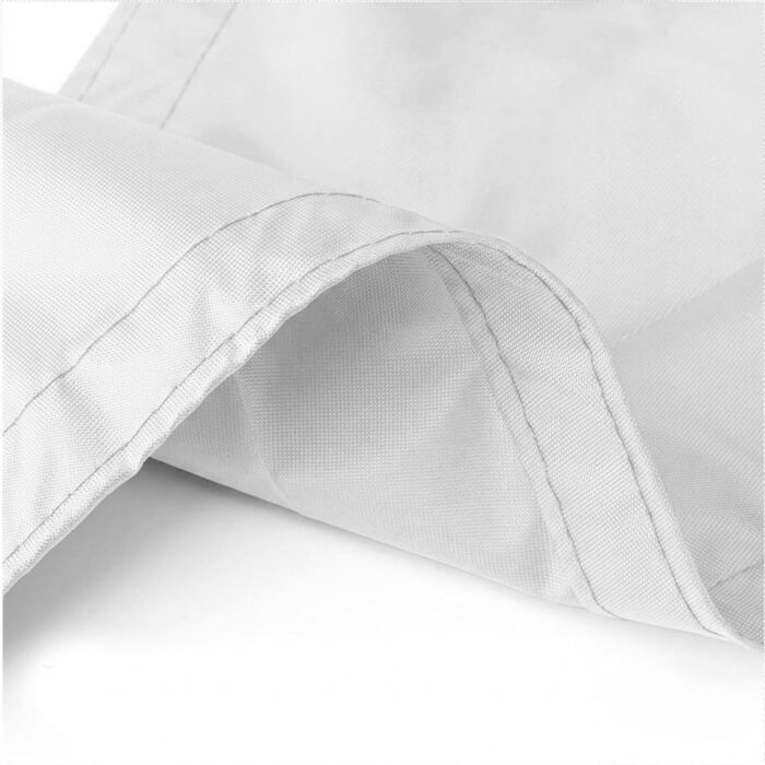 Πανί Σκίασης Oxford Αδιάβροχο Ορθογώνιο 180gr/m² Λευκό 3x4m - Image 6