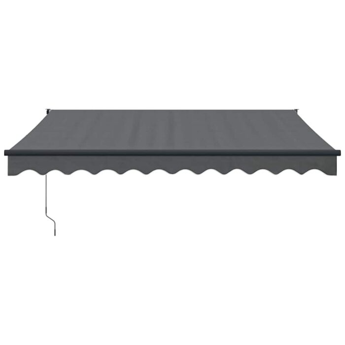 Τέντα Πτυσσόμενη Ανθρακί 3 x 2,5 μ. Ύφασμα και Αλουμίνιο - Image 3