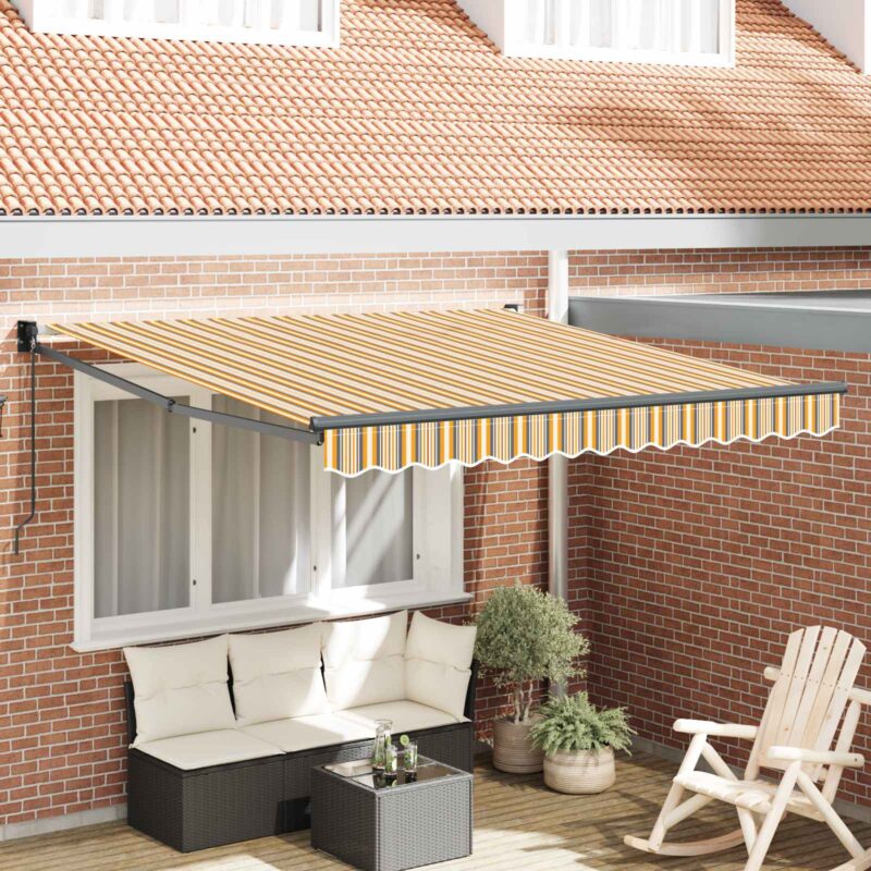 vidaXL Αντιανεμικό Πολύχρωμο 300 x 250 x 165 εκ. Πολυεστέρας
