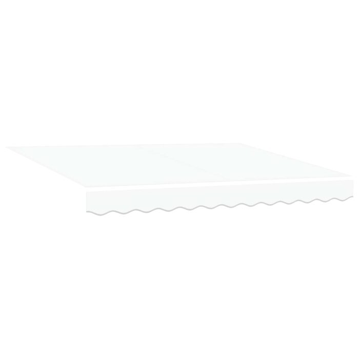 Χειροκίνητη Ανακλινόμενη Σκίαση Λευκός 350 x 250 εκ - Image 4