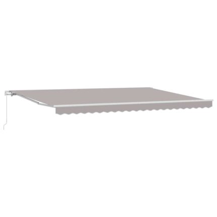 vidaXL Αντιανεμικό Ανοιχτό γκρι 500 x 300 x 165 εκ.