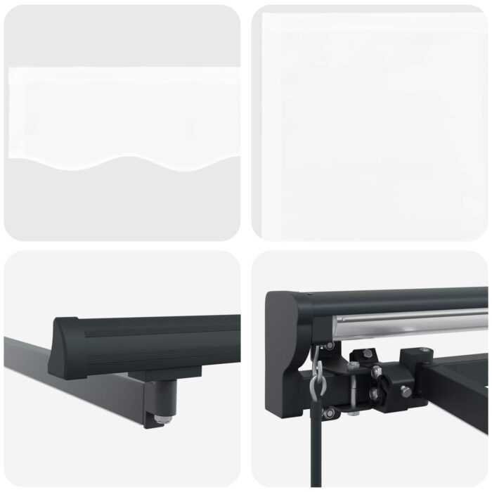 Χειροκίνητο πλαίσιο τέντας με LED Λευκός 4 x 3,5 μ - Image 7