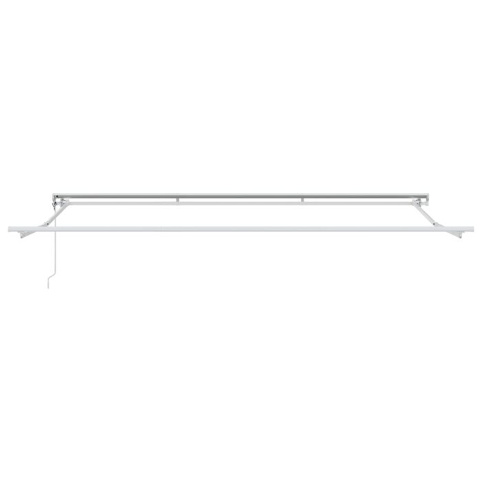 Ηλεκτρικό Αναδιπλούμενο Σκίαστρο Κίτρινο και Λευκό 4 x 3,5 μ - Image 4