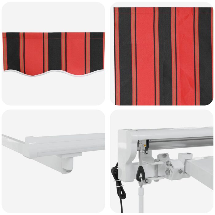 Ηλεκτρικό Αναδιπλούμενο Σκίαστρο 3,5 x 2,5 μ - Image 6