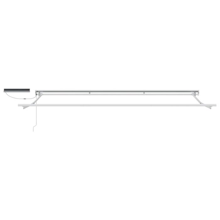 Ηλεκτρικό Αναδιπλούμενο Σκίαστρο Μπορντό 4 x 3,5 μ - Image 4