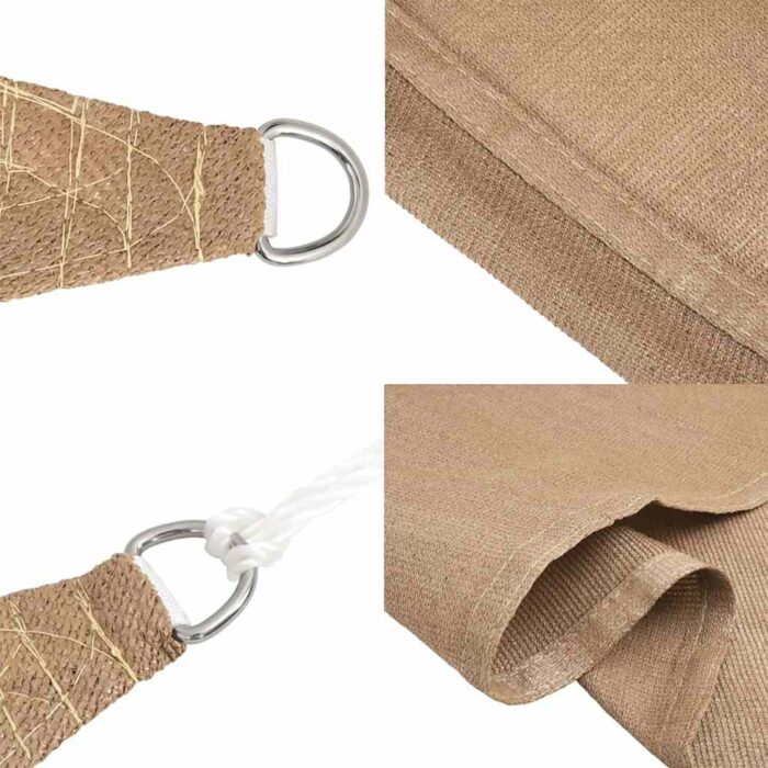 Πανί Σκίασης Taupe 2,5 x 4,5 μ. από HDPE 160 γρ./μ² - Image 6