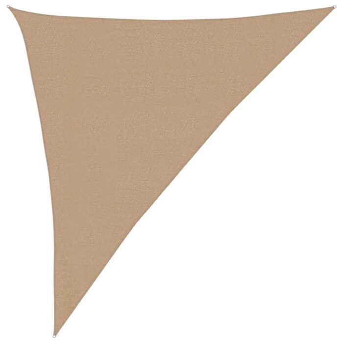 Πανί Σκίασης Taupe 3 x 4 x 5 μ. από HDPE 160 γρ./μ² - Image 2