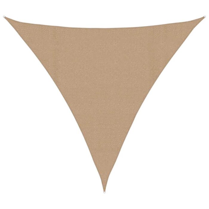 Πανί Σκίασης Taupe 5 x 5 x 5 μ. από HDPE 160 γρ./μ² - Image 2