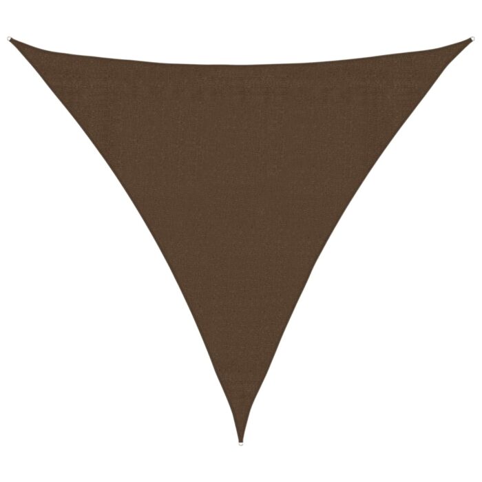 Πανί Σκίασης Καφέ 3 x 3 x 3 μ. από HDPE 160 γρ/μ² - Image 2
